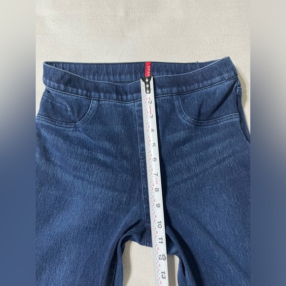 Spanx Women’s Medium (28x27) Jeggings Jean-ish Stretch Pull‎ On Skinny Leg - Picture 4 of 8